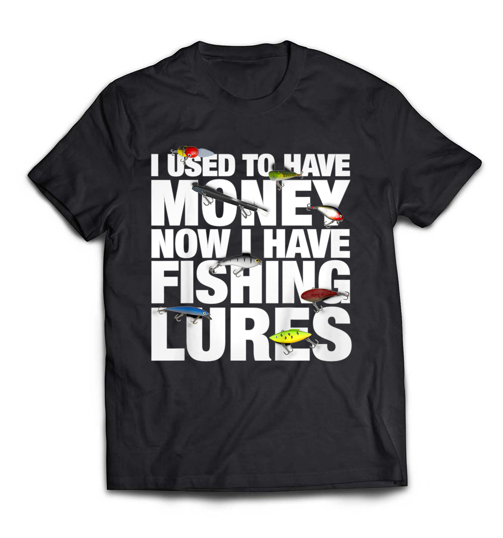 Funny Quote Walleye Angler Fishing Lures T-Shirt: A Must-Have for Fishing Enthusiasts